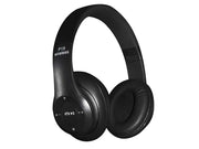 Căști Bluetooth P15 Alien Negre, Over-Ear, Radio FM, MP3, TF, Microfon