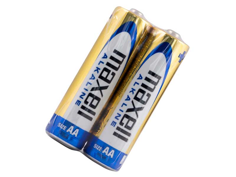 Set 2 baterii alcaline R6 Maxell – AA 1.5V, fiabile pentru uz zilnic