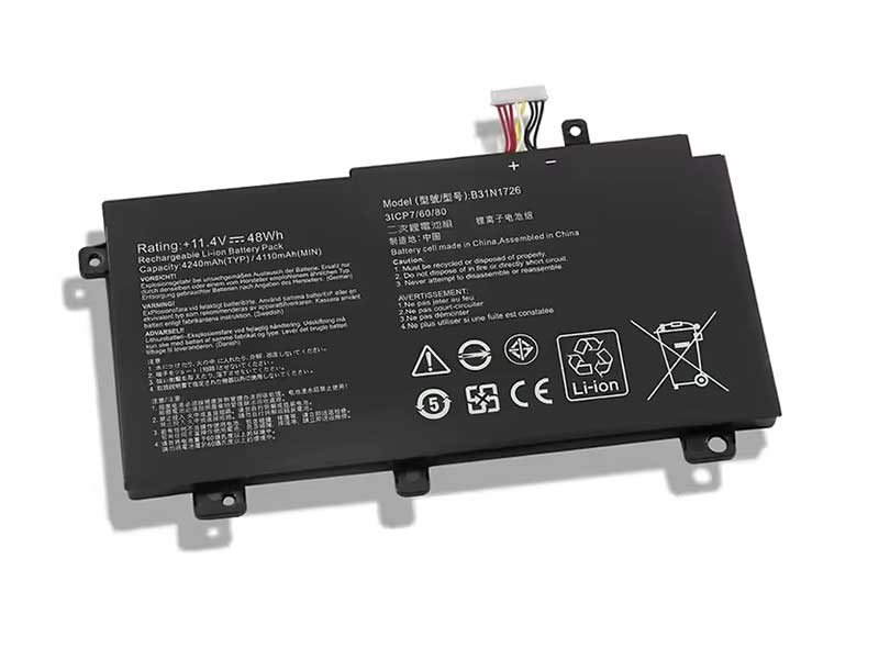 Baterie laptop Asus B31N1726 48 Wh – Compatibilitate Extinsă