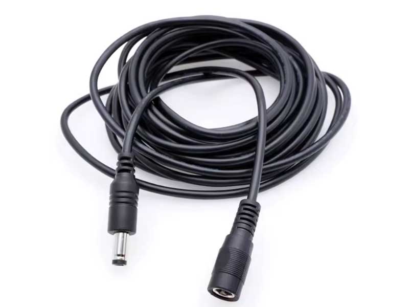 Cablu prelungire DC 5.5×2.1mm 5m – Extensie alimentare pentru camere și echipamente