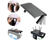 Suport Receiver Montabil pe TV din ABS – Etajeră Reglabilă 33 × 16.5 cm