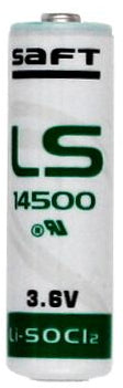 Baterie litiu SAFT LS14500 – 3.6V, 2600mAh, AA, LI-SOCl₂, pentru aplicații industriale și IoT