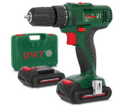 Bormașină cu acumulator 14.4V 1.5Ah DWT – 19 Nm, 2 trepte, 2 acumulatori