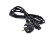 Cablu alimentare laptop 1.2m – Cablu trifoi IEC C5 pentru încărcătoare notebook