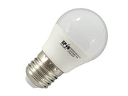 Bec LED Sferic G45, 3W, E27, Alb Cald, Consum Redus