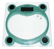 Cântar de Baie cu Afișaj LCD, Platformă Sticlă, Design Modern