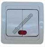 Comutator cu LED Tamtek – vizibilitate sporită și montaj rapid