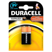 Baterie 9V Duracell Basic – Alcalină, fiabilitate ridicată