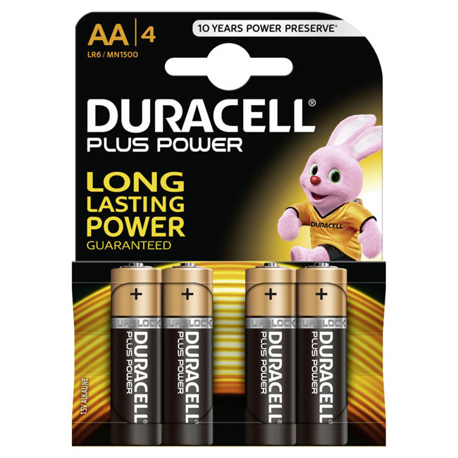 Set 4 baterii R6 Duracell Plus Power – AA 1.5V