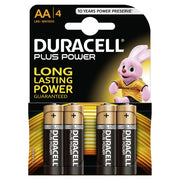 Set 4 baterii R6 Duracell Plus Power – AA 1.5V
