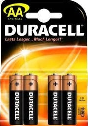 Set 4 baterii R6 Duracell Basic – AA 1.5V