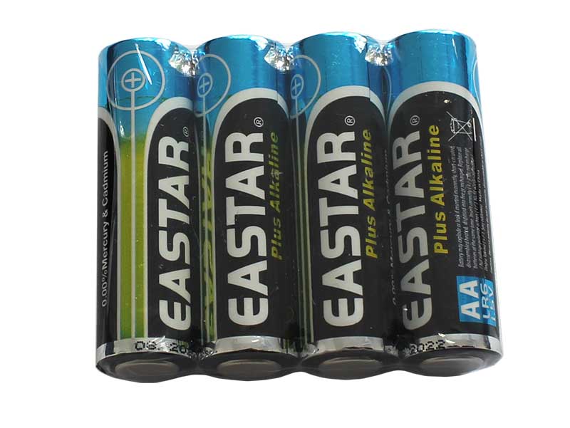 Set 4 baterii Eastar R6 alcaline – AA 1.5V, soluție foarte economică