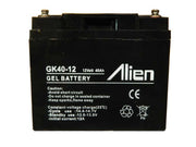 Acumulator GEL 12V – 40Ah – Alien – baterie solară ciclică, tehnologie gel silicat, durată de viață extinsă