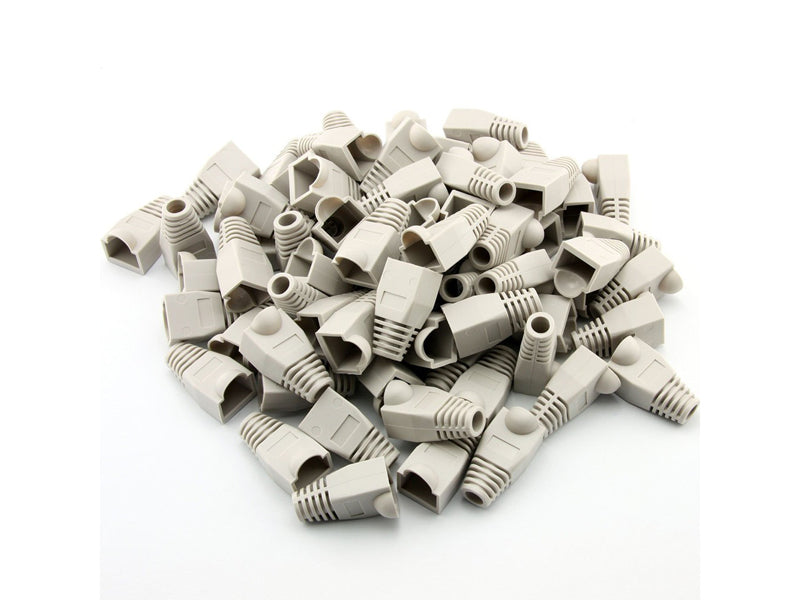 Protecție Mufă UTP Gri – Set 100 Bucăți