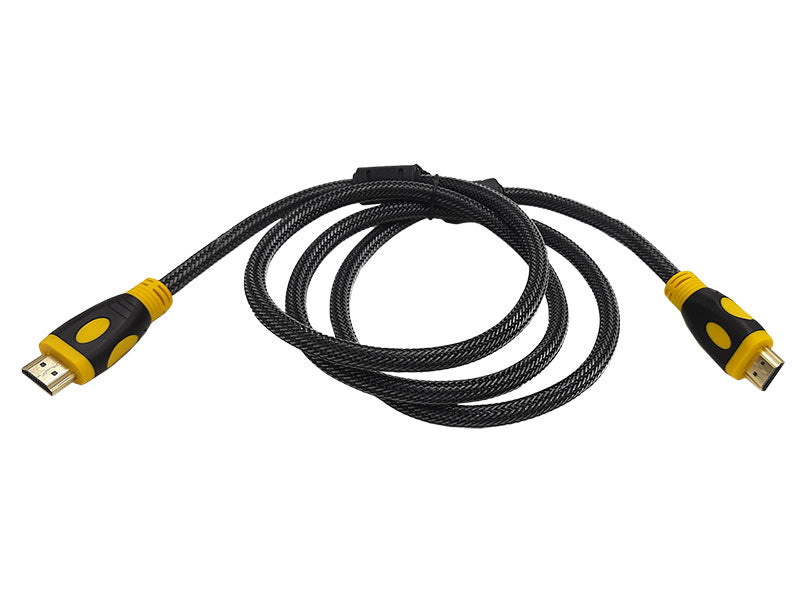 Cablu HDMI 1.4 19p–19p ecranat 1.5m – Transmisie stabilă, cablu video digital cu ecranare