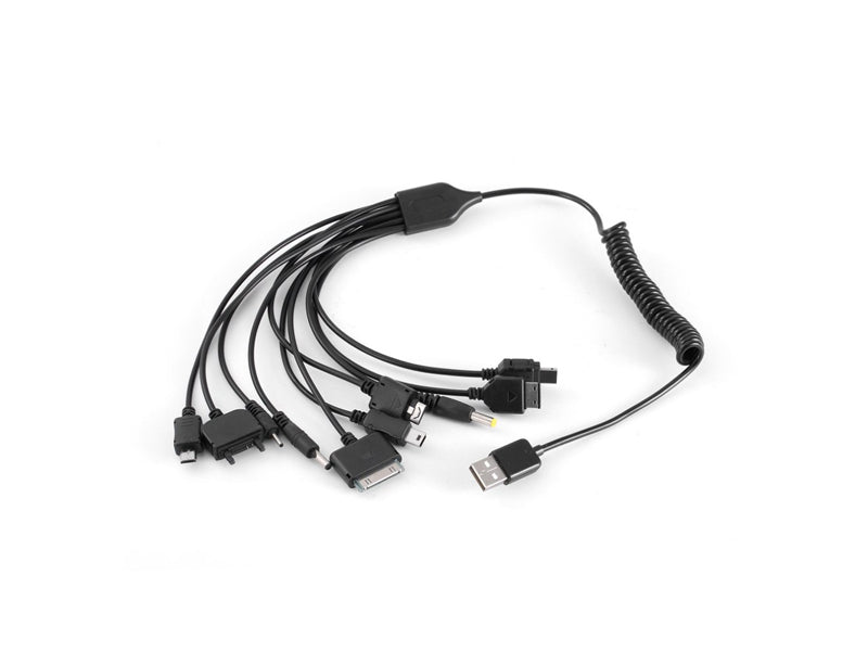 Încărcător telefon universal USB cu multiple adaptoare, compatibil Nokia, Samsung, Sony Ericsson, LG