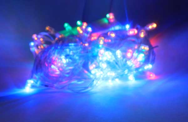 Instalație 200 LED-uri multicolore – Șir luminos decorativ pentru interior