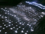 Instalație perdea ploaie 132 LED-uri 3x1M alb rece – Șir luminos decorativ pentru interior și exterior