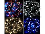 Instalație pom 100 LED-uri roșii 9M cu 8 jocuri de lumină – Șir decorativ pentru brad și interior