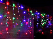 Instalație turturi 300 LED-uri 12M multicolor – Exterior, interconectabilă