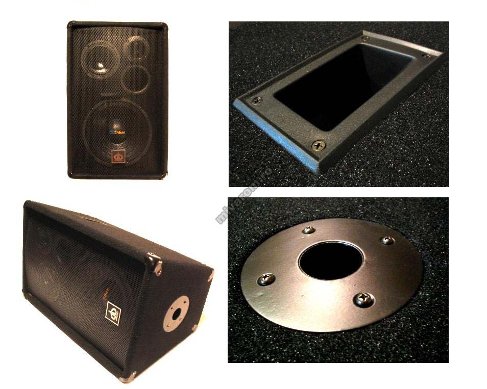 Set 2 Incinte Acustice 8 inch 300W Q8001 – Boxe Pasive pe 3 Căi, Sunet Clar și Construcție Compactă