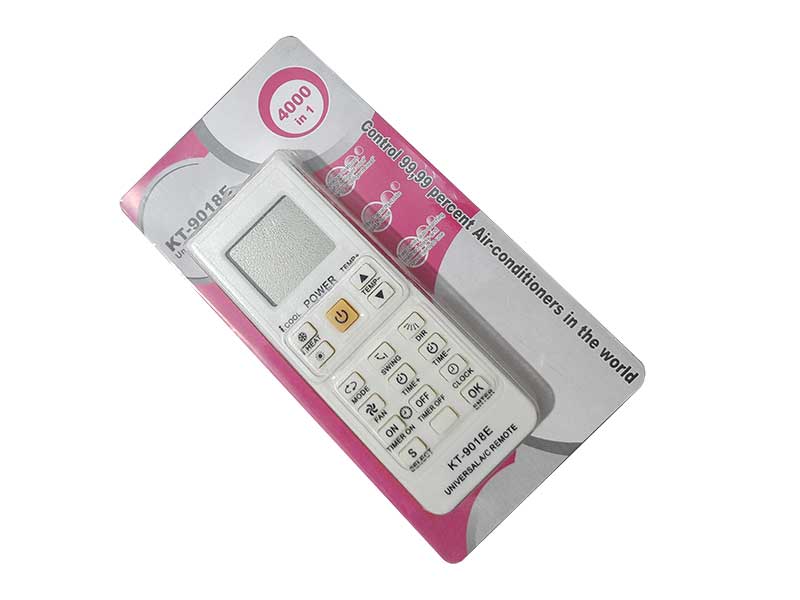 Telecomandă universală aer condiționat KT-9018E – Compatibilă cu majoritatea aparatelor AC