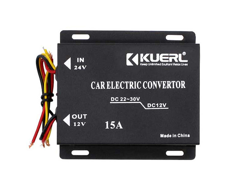 Convertor Tensiune 24V → 12V 15A – Reductor 180W pentru Auto, Camioane și Echipamente 12V