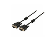 Cablu date monitor HD15 tată – HD15 tată ecranat 5m Intex – Cablu VGA dublu ecranat Full HD