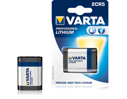 Baterie 6V Varta 2CR5 – Litiu pentru camere foto, blițuri și echipamente profesionale