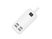 Încărcător USB 4 porturi 2A, hub rapid pentru telefoane și tablete