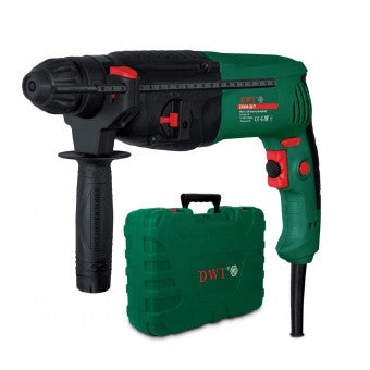 Ciocan rotopercutor 850W DWT – 3 funcții, 2.2J, 5100 bpm, cutie transport