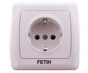 Priză cu împământare FETIH – siguranță și conexiune stabilă
