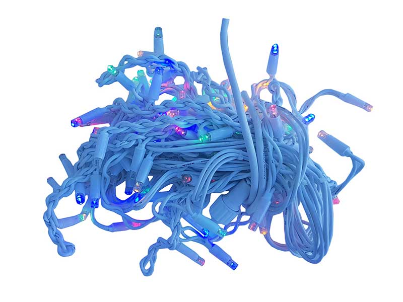 Instalație LED 25m pentru exterior – Șir luminos decorativ pentru grădini și terase