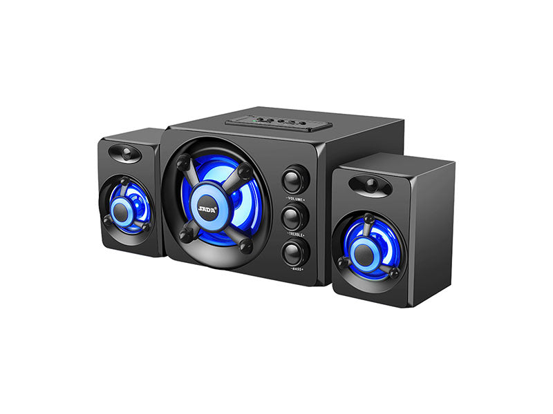 Sistem Audio 2.1 Alien S-208 – Bluetooth, USB, SD, FM, 3W, Lemn
