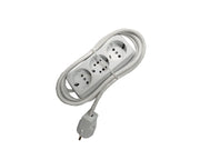 Prelungitor Bachelită 3 Cai 2m 3x1.5mm² Alb – Durabil și Sigur pentru Uz Zilnic