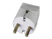 Ștecher Schuko bachelită alb – rezistent și sigur