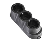 Cap Prelungitor Cauciucat 3 Căi – Alb / Negru, Rezistent și Ideal pentru Medii Solicitante