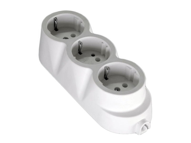 Cap Prelungitor Cauciucat 3 Căi – Alb / Negru, Rezistent și Ideal pentru Medii Solicitante