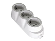 Cap Prelungitor Cauciucat 3 Căi – Alb / Negru, Rezistent și Ideal pentru Medii Solicitante