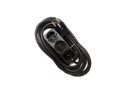 Prelungitor Bachelită 3 Cai 2m 3x1.5mm² Negru – Rezistență Superioară și Siguranță Maximă