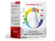 Bec LED Smart RGB Superior, Dimabil, 16M Culori, Alb Cald/Rece, Control prin Telefon