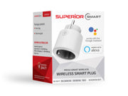 Priză Wi-Fi Smart Superior – monitorizare consum, control prin telefon, 16A
