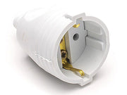 Cuplă Șuko Cauciucată din Bachelită – Albă / Neagră