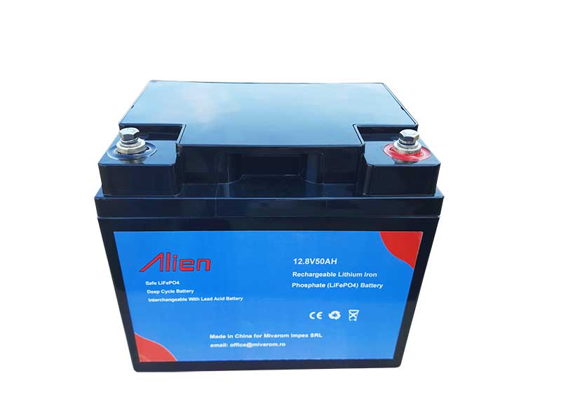 Acumulator LiFePO4 12V – 50Ah – baterie litiu fosfat de fier, durată lungă de viață, greutate redusă