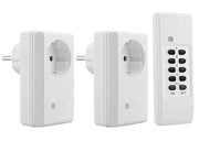 Adaptor dublu cu priză și telecomandă Alien – control wireless până la 30m