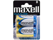 Set 2 baterii R20 alcaline Maxell – D 1.5V, energie mare pentru consum intensiv