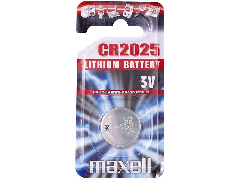 Baterie 3V CR2025 Maxell – Litiu pentru telecomenzi, ceasuri și electronice mici