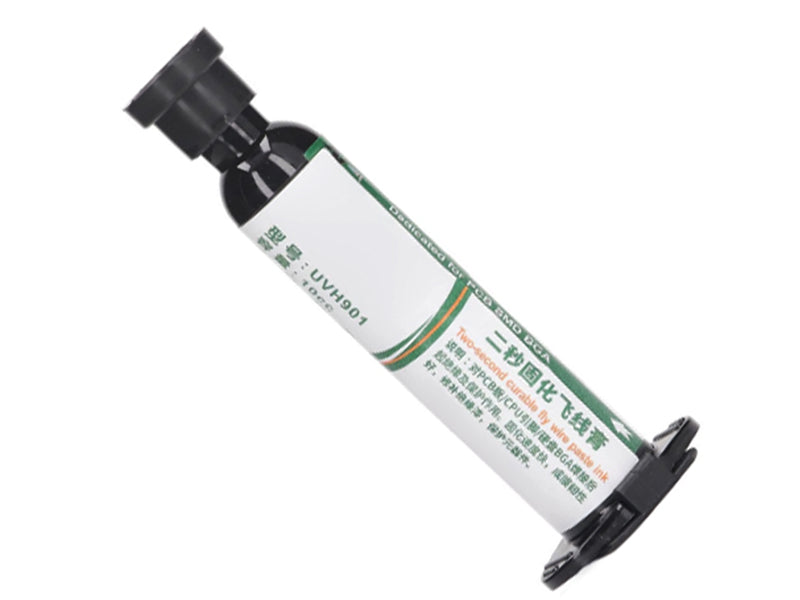 Masca Lipire & Adeziv PCB UV – Întărire Rapidă 2 Secunde – 10ml (Verde)