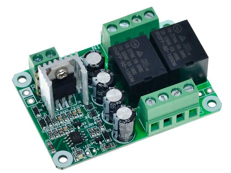 Kit protecție difuzoare + delay 2 căi pentru amplificatoare audio