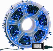 Instalație brad cu LED-uri 40M albastru – Șir luminos pentru decor festiv